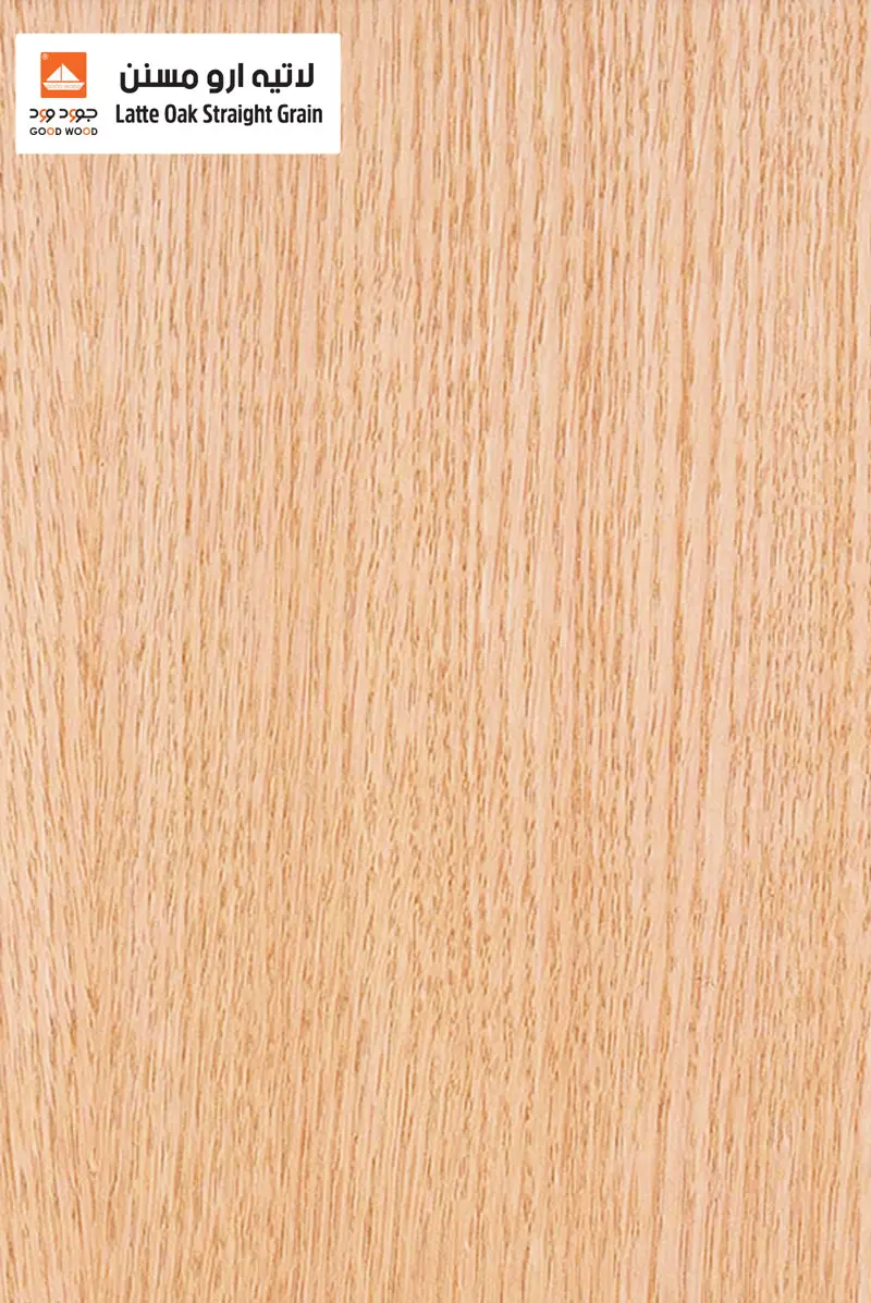 Latte Oak Straight Grain